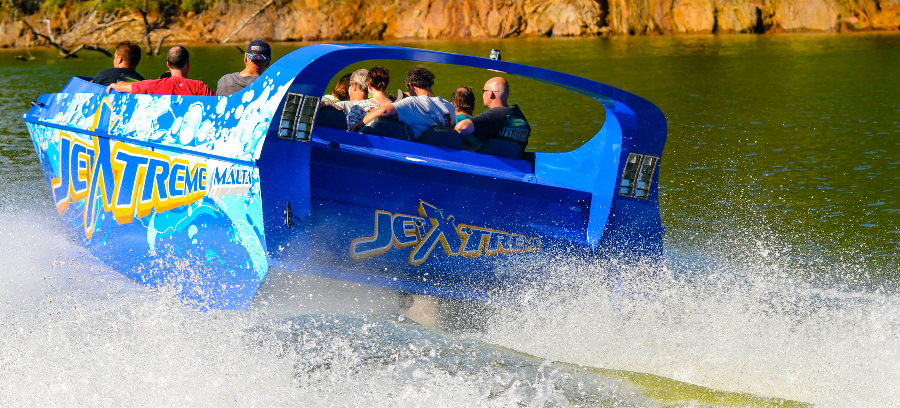 Blue Jetboat